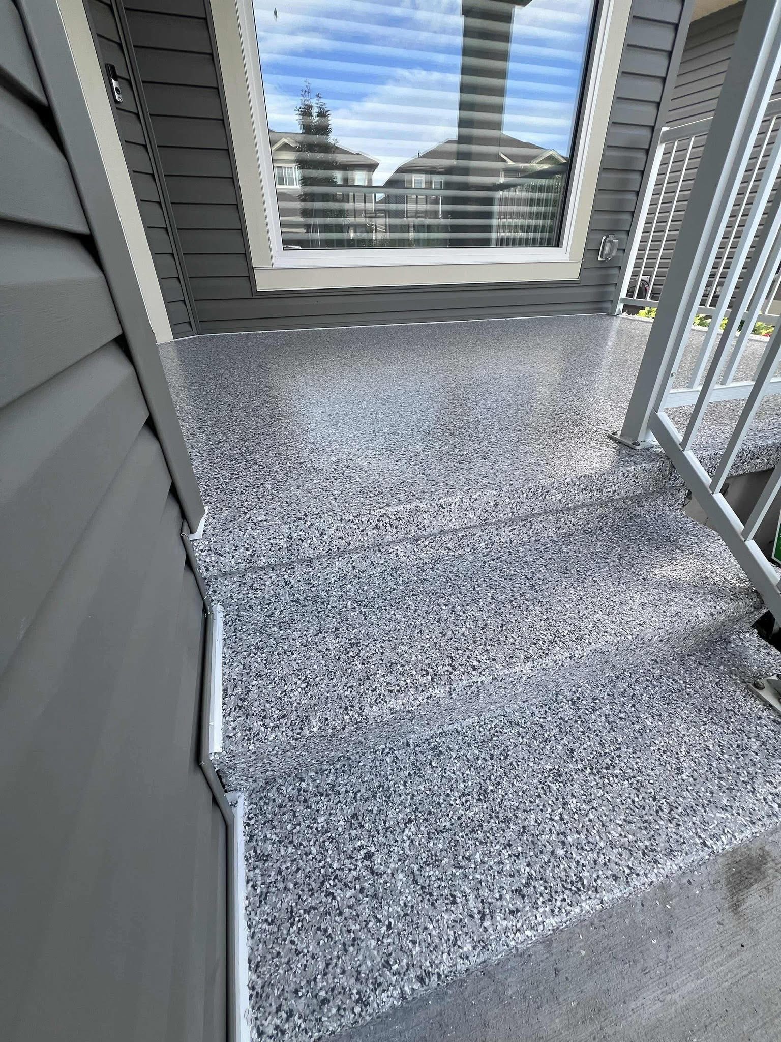 Garage Flake Epoxy System flake quartz epoxy system Windsor Ontario