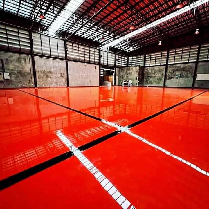 Commercial Solid Epoxy solid color epoxy floor finish Windsor Ontario