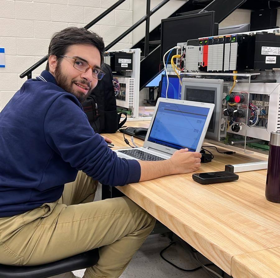 Ethan installation support and technology manager for Perfect Point Flooring